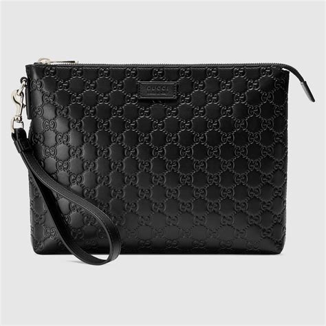 pochette gucci homme|gucci zipper pouch.